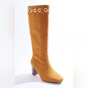 Cato | WIDE WIDTH GROMMET TOP TALL BOOTS